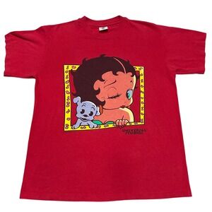 Universal Studios‎ Betty Boop Graphic T Shirt Medium '95 Streetwear Cartoon Y2K